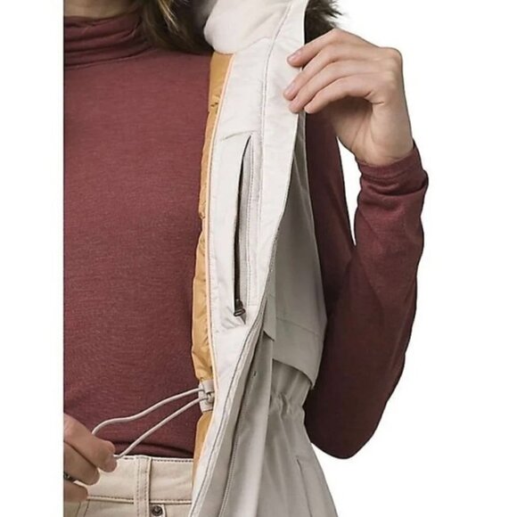 NWT Prana Women's Banajaara Vest in Pebble Gray Heather - Size XS - Picture 9 of 12